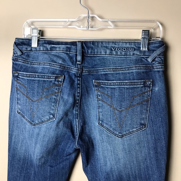 VIGOSS #332 The Chelsea Skinny Distressed Jeans - Picture 5 of 8